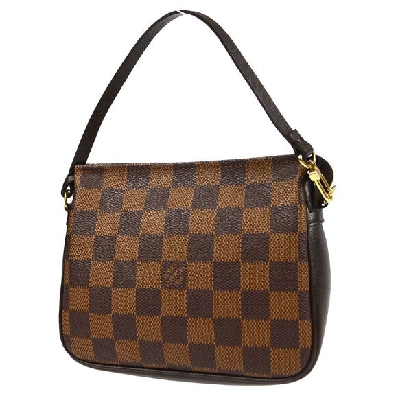 Louis Vuitton Trousse Makeup Handbag Pouch Damier Brown - Picture 10 of 10